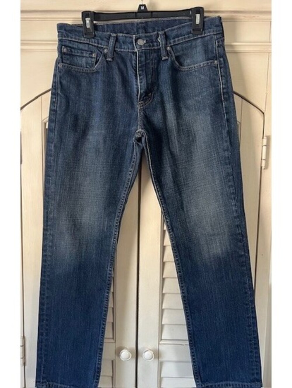 Levi’s 511 Men’s Jeans 32x30 Blue Denim Stretch Classic Style Dark Wash